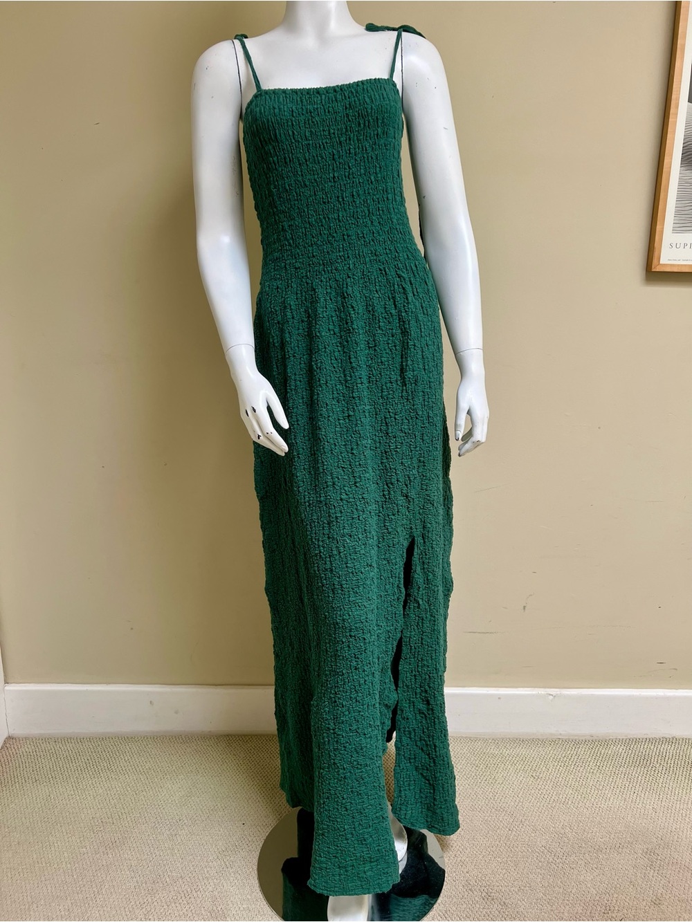 Saltwater Luxe Smocked Maxi Dress